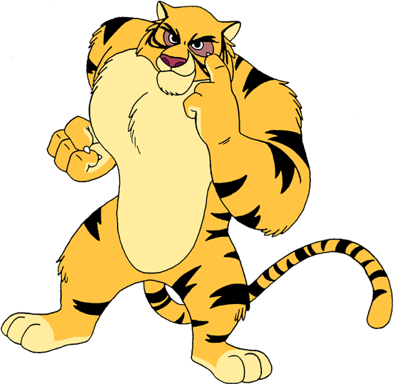 Dagnino The Tiger - Tiger Villains (569x549), Png Download