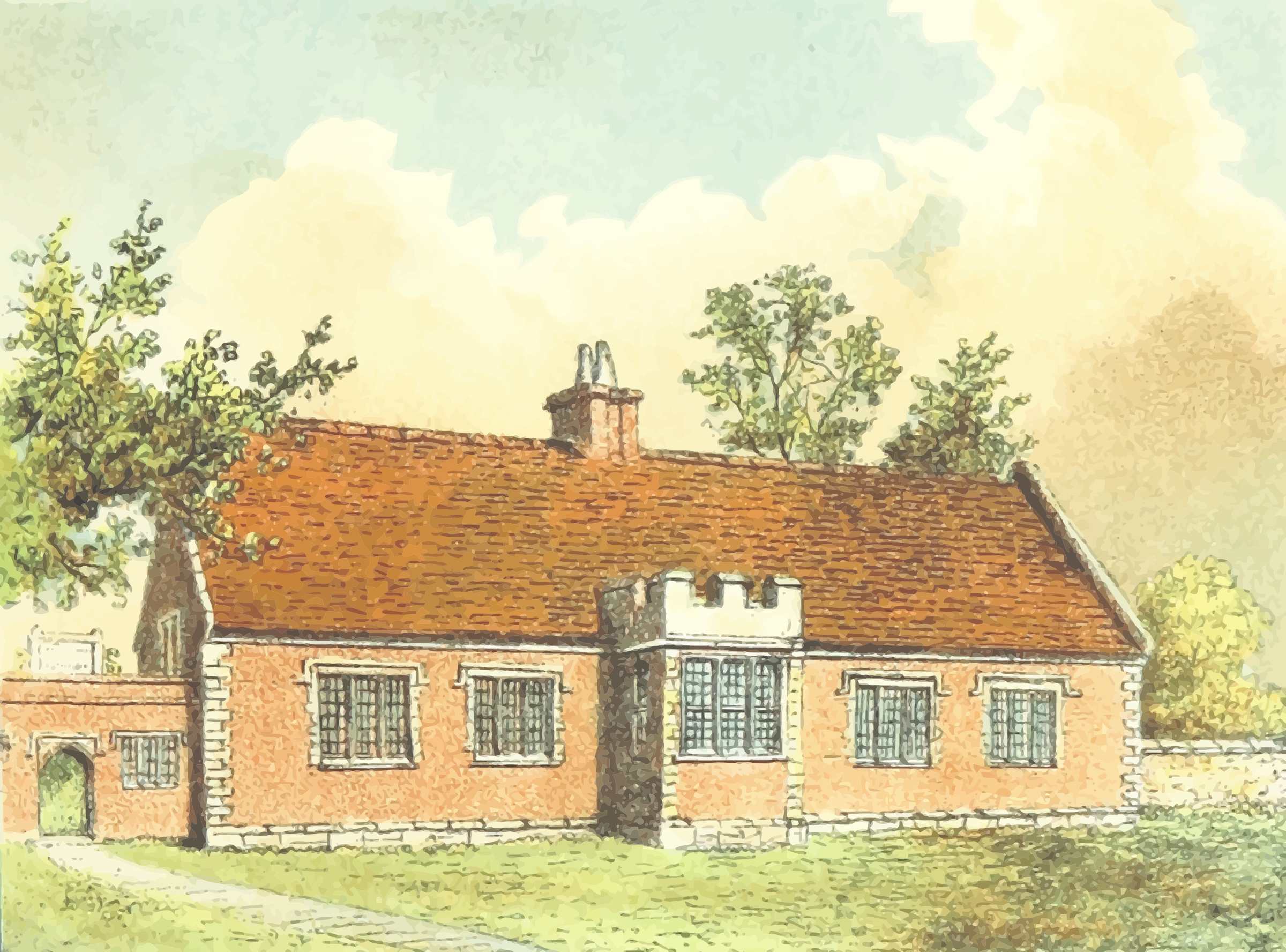 This Free Icons Png Design Of Grammar School (2400x1776), Png Download