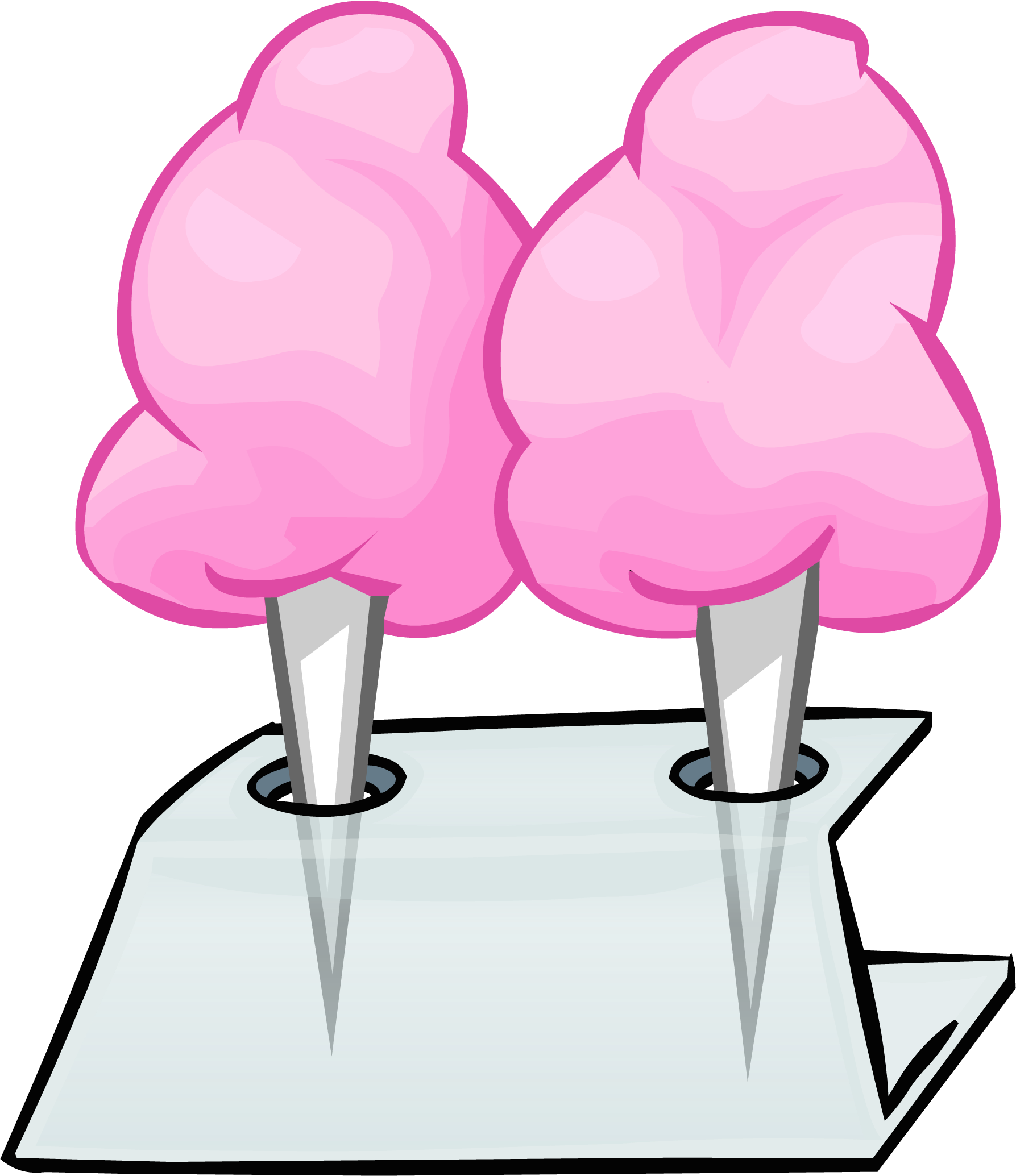 Fall Fair 2007 Prize Booth Pink Cotton Candy - Cotton Candy (1787x2069), Png Download