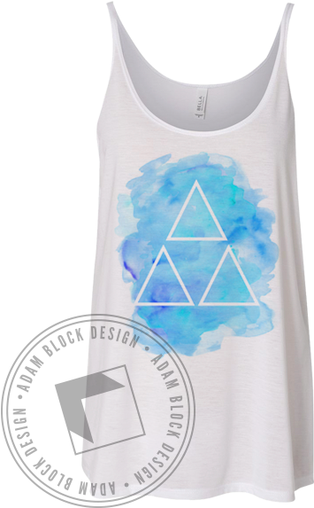 Delta Delta Delta Slope Day Tank - Sigma Nu Snake Shirt (464x585), Png Download