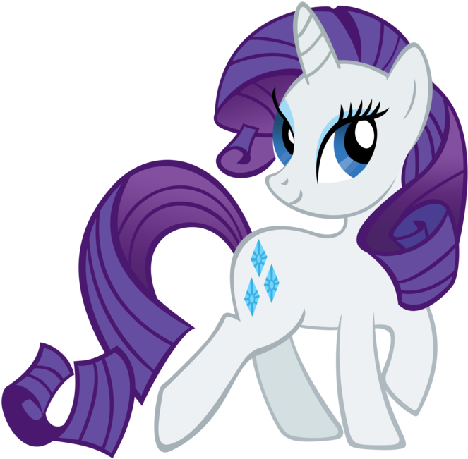 My Little Pony Clipart Rarity - My Little Pony Single (900x656), Png Download