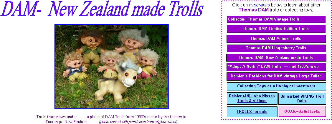 The Regular Dam Troll Boy And Girl Trolls Are Stamped - Thomas Dam (1127x429), Png Download