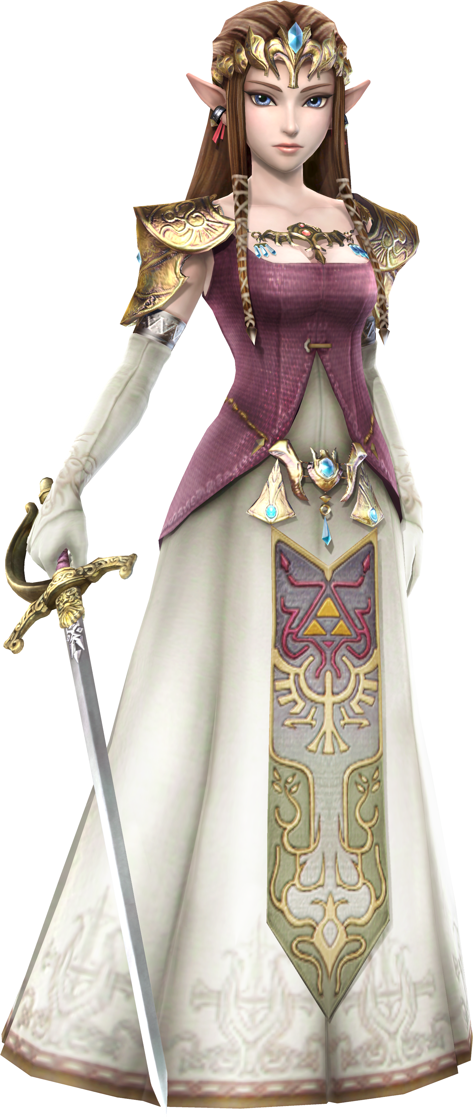 Zelda Png - Hyrule Warriors Zelda Png (1509x3564), Png Download