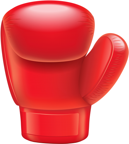 Boxing Glove Png Clip Art - Boxing Glove Clipart Png (448x500), Png Download