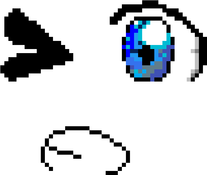 An Anime Face - Anime (1400x1400), Png Download