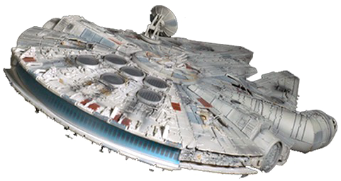 Millennium Falcon Star Wars Png Download Image - Star Wars - Millennium Falcon Die Cast Replica (480x480), Png Download