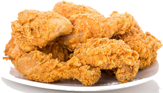 Crispy Fried Chicken Png (643x349), Png Download