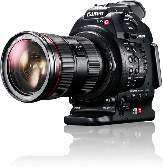 Photography Camera Png - Canon C100 Mark Ii Png (521x538), Png Download