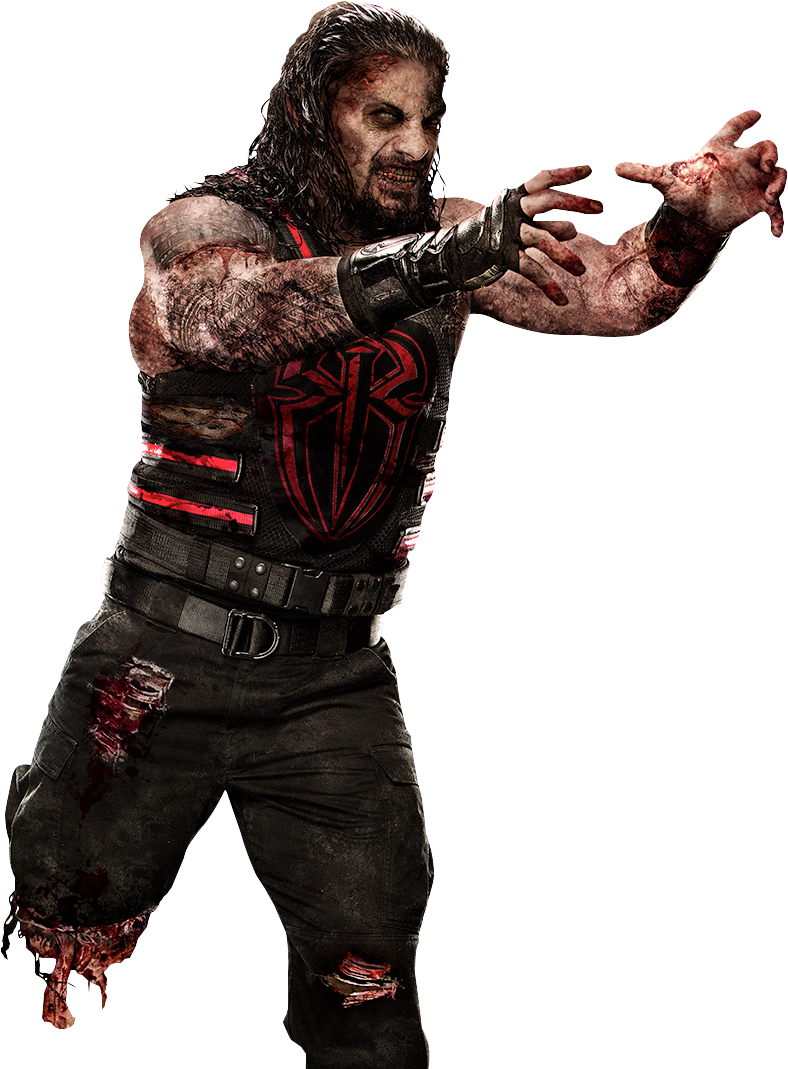 Wwe Roman Reigns Zombie (788x1069), Png Download