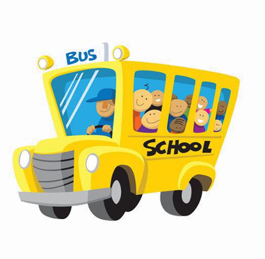 School Bus Png Clipart - School Bus Png (523x510), Png Download