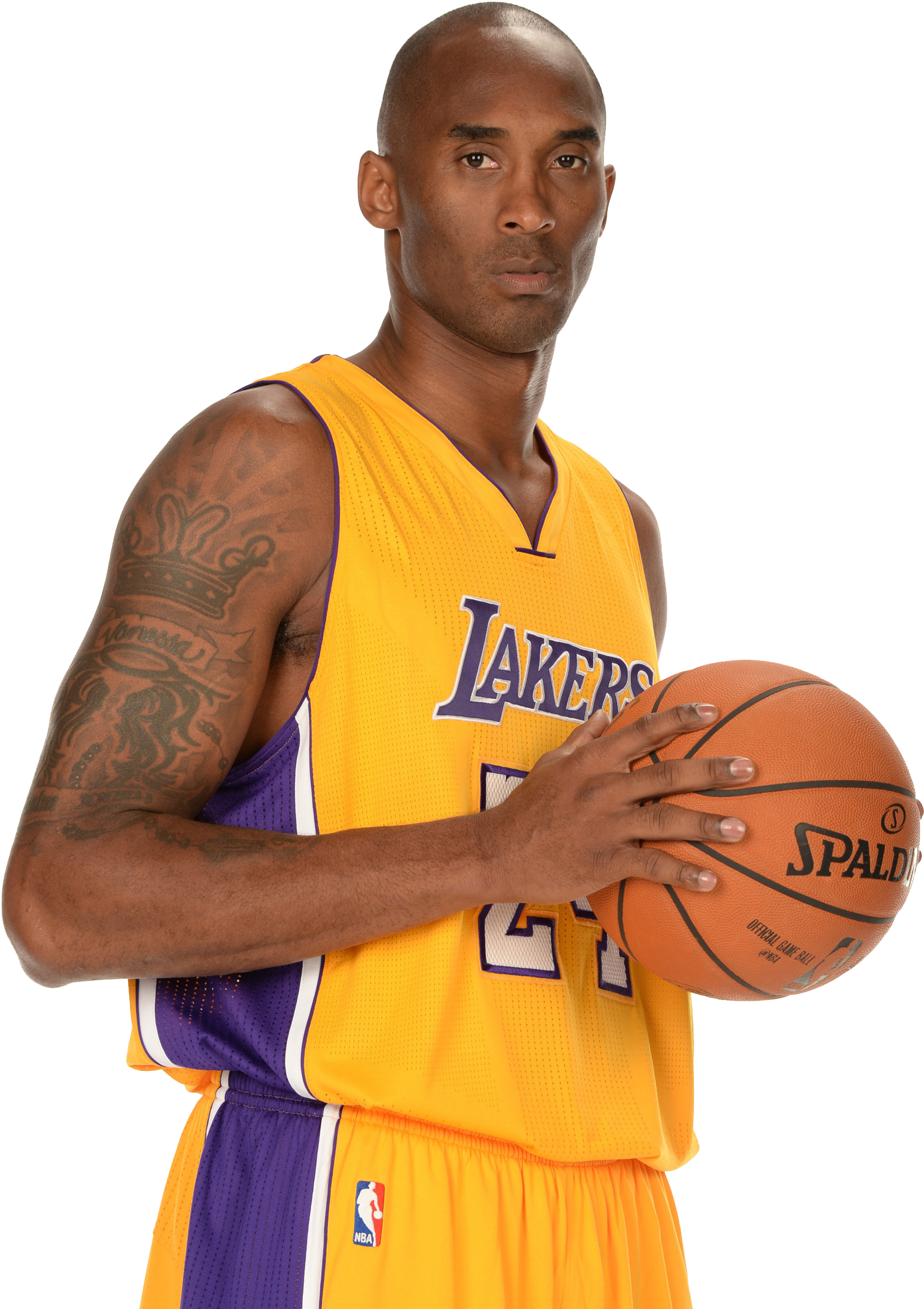 Kobe Bryant Png Pic - Los Angeles Lakers Kobe Bryant 2016 Cale (1480x2048), Png Download