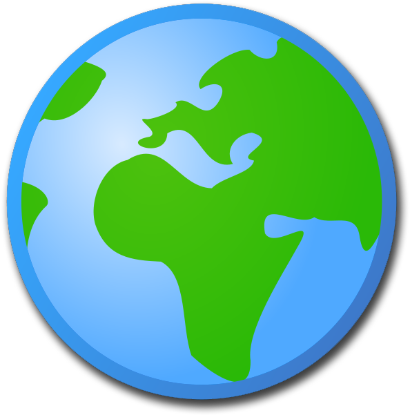 Image - Globe (600x600), Png Download