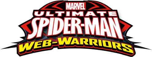 Ultimate Spider Man Web Warriors Logo (500x240), Png Download