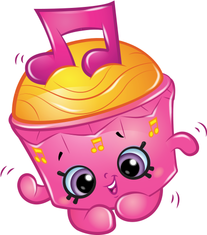 Shopkins - Shopkins Cupcake Png (575x475), Png Download