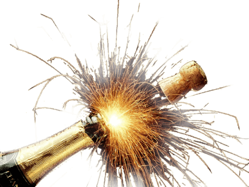 Free Png Champagne Explosion Png Images Transparent - Champagne (850x638), Png Download
