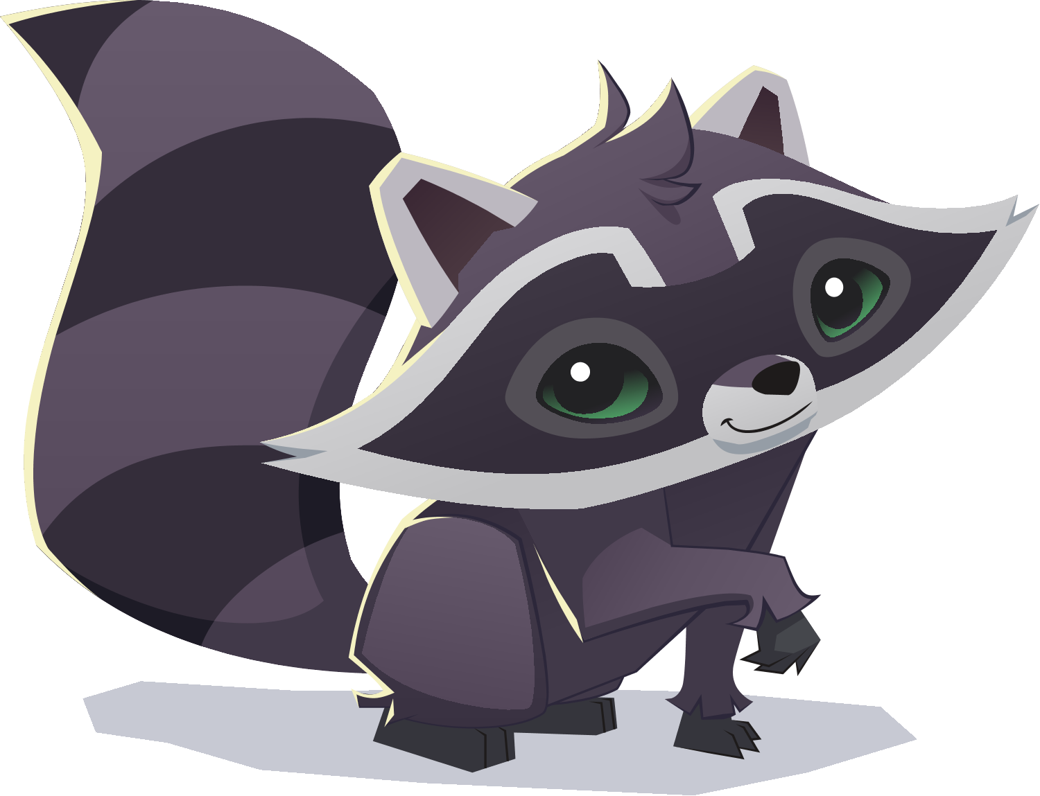 Renovated Art Raccoon - Animal Jam Raccoon (1500x1149), Png Download