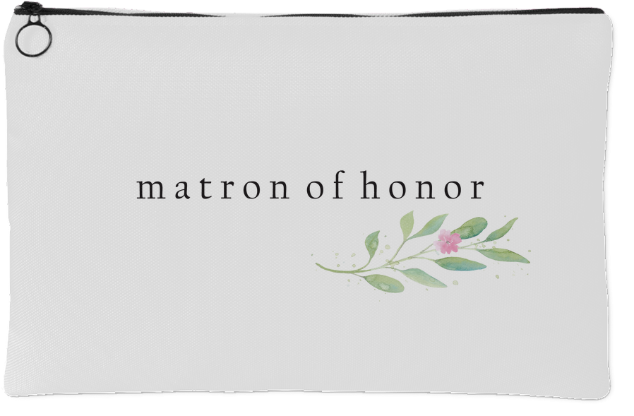 Minimalist Watercolor Floral Accessory Bag - Wallet (1024x1024), Png Download