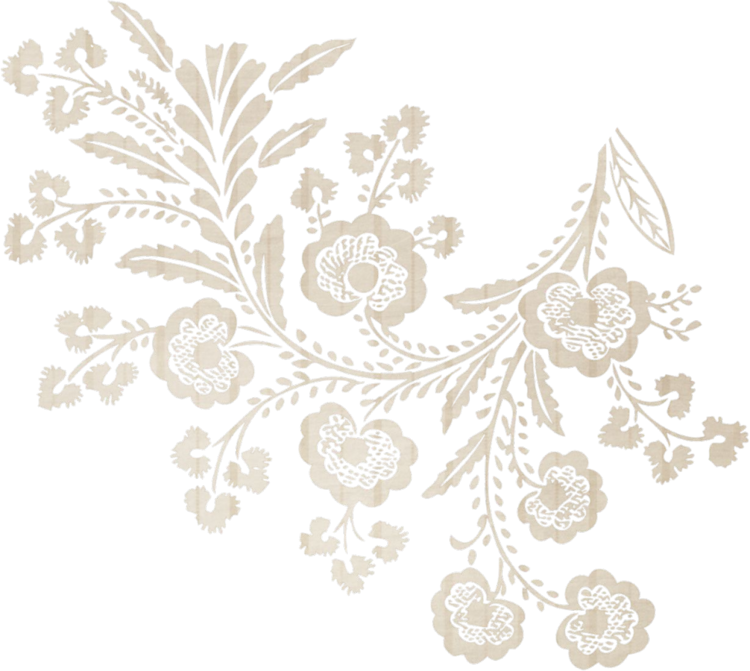 Lace Flower Png - Transparent Background Lace Clipart (750x671), Png Download