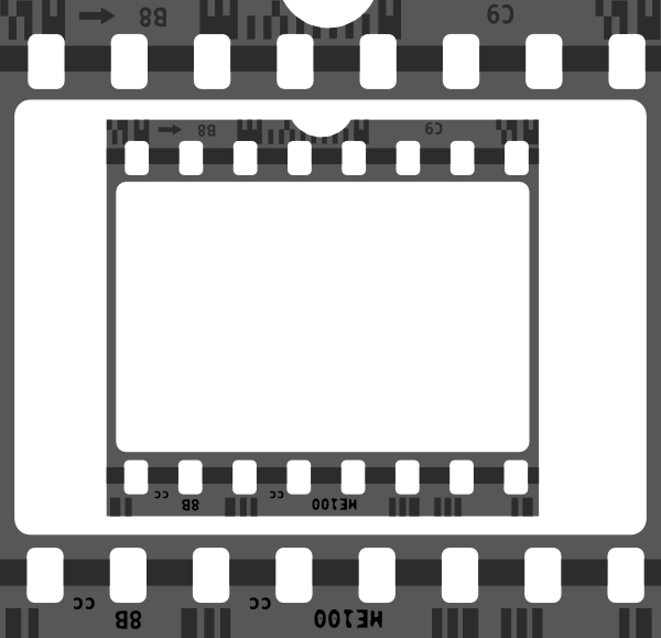 Blank - Film Strip (600x579), Png Download