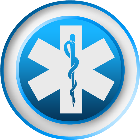 Emergency Medicine Symbol Blue - Nremt P Logo (600x600), Png Download