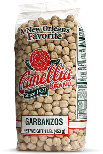 Garbanzo-beans - Camellia Beans (350x508), Png Download