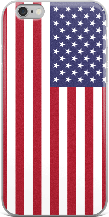 United States Flag "all Over" Iphone - Iphone 8 Cases American Flag (1000x1000), Png Download