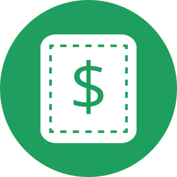 All - Cost Reduction Icon (350x350), Png Download