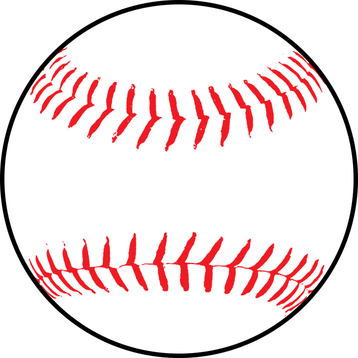 Pelota De Softball Logo 3 By Kelly - Transparent Background Baseball Clipart (720x720), Png Download