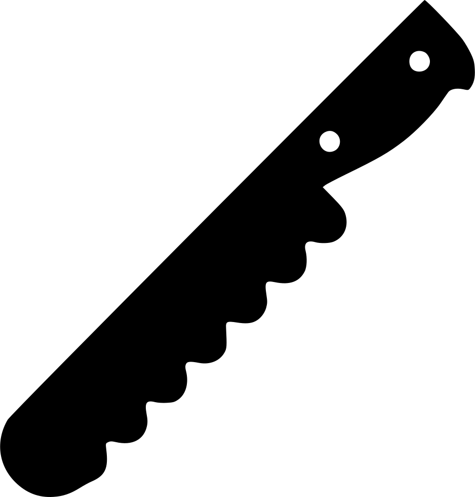 Bread Knife Comments - Bread Knife (938x980), Png Download