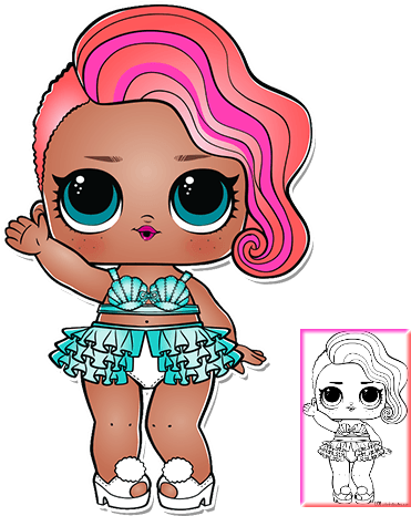 Treasure 402×482 Pixels - Lol Surprise Dolls Treasure (402x482), Png Download