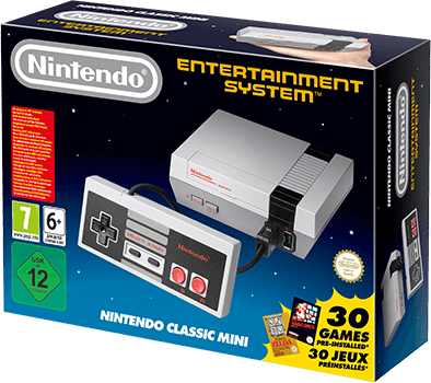 Nes Classic Png - Nes Classic Mini (394x350), Png Download