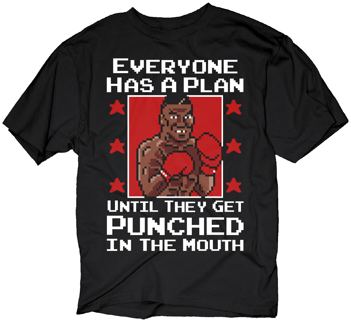 Everyone Has A Plan Mike Tyson Punch Out T Shirt - Sons Of Anarchy T (1215x1114), Png Download