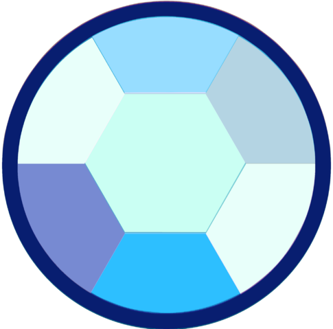 Blue Lace - Circle (485x479), Png Download