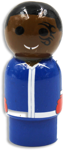 Mike Tyson Mysteries Wooden Figurine - Mike Tyson Mysteries (600x600), Png Download