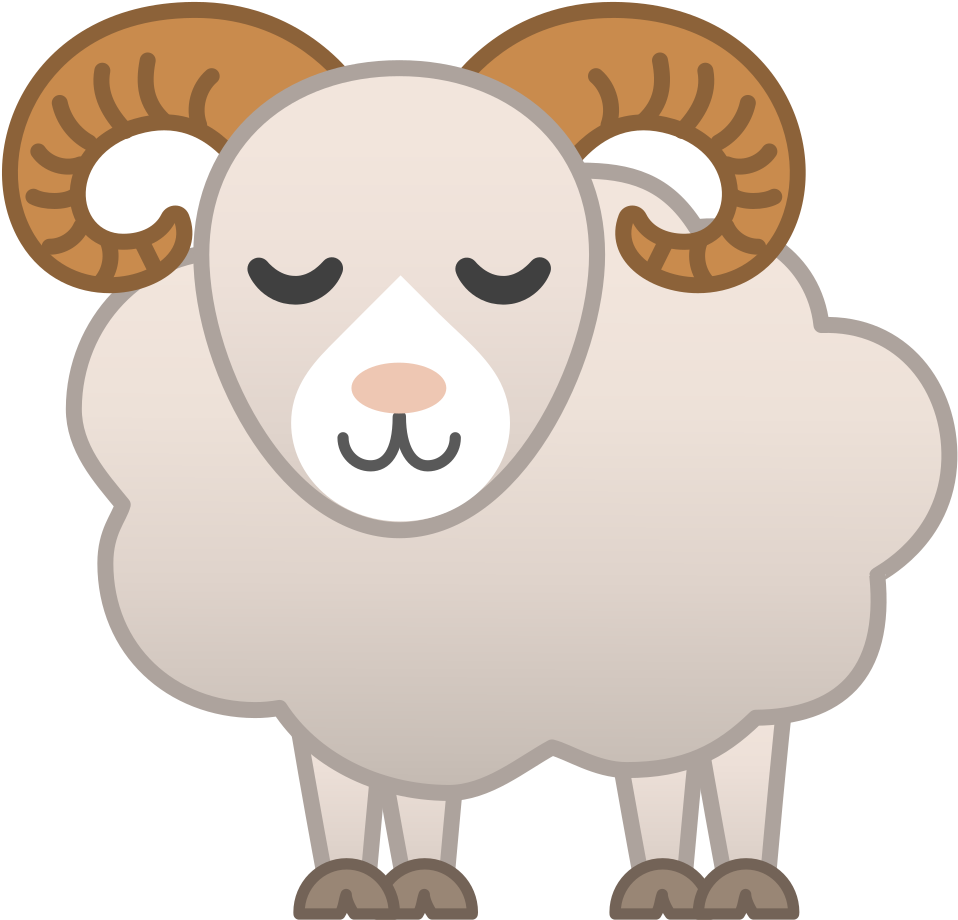 Download Svg Download Png - Widder Emoji (1024x1024), Png Download
