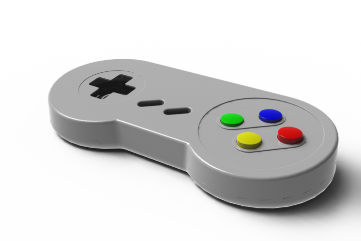Super Nintendo Entertainment System (720x480), Png Download