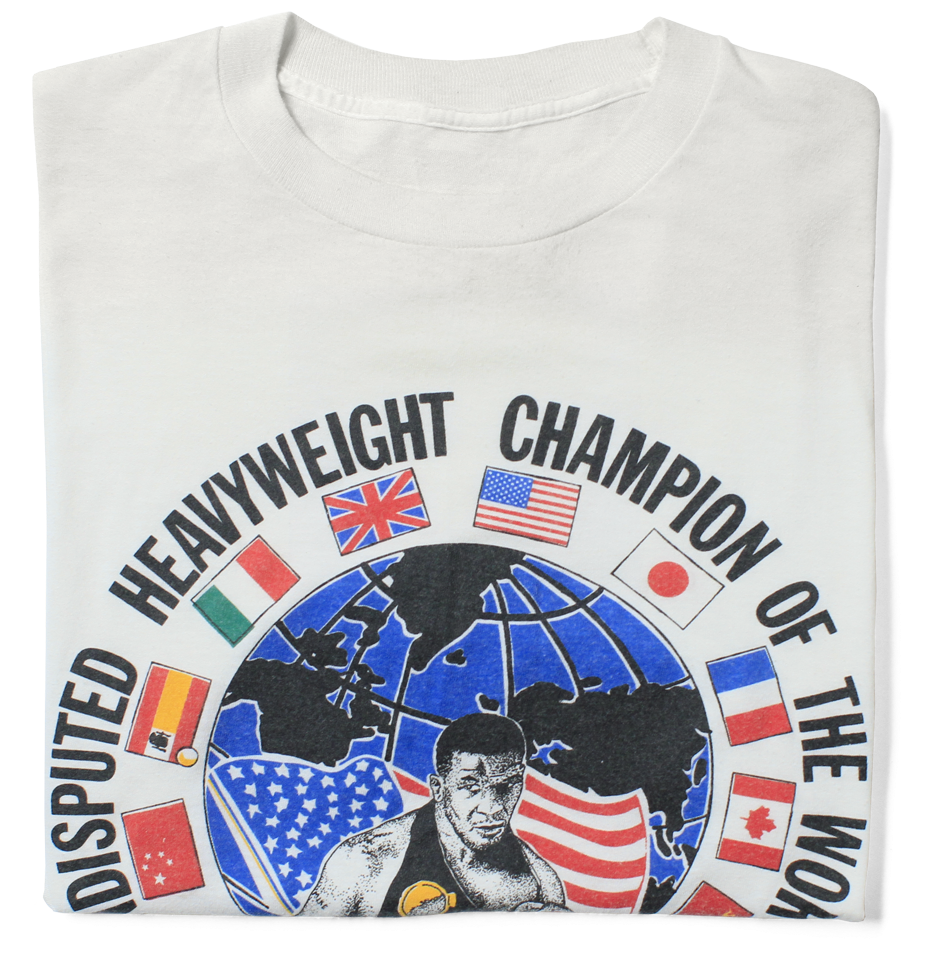 Mike Tyson Undisputed Heavyweight Champion T Shirt (931x1000), Png Download