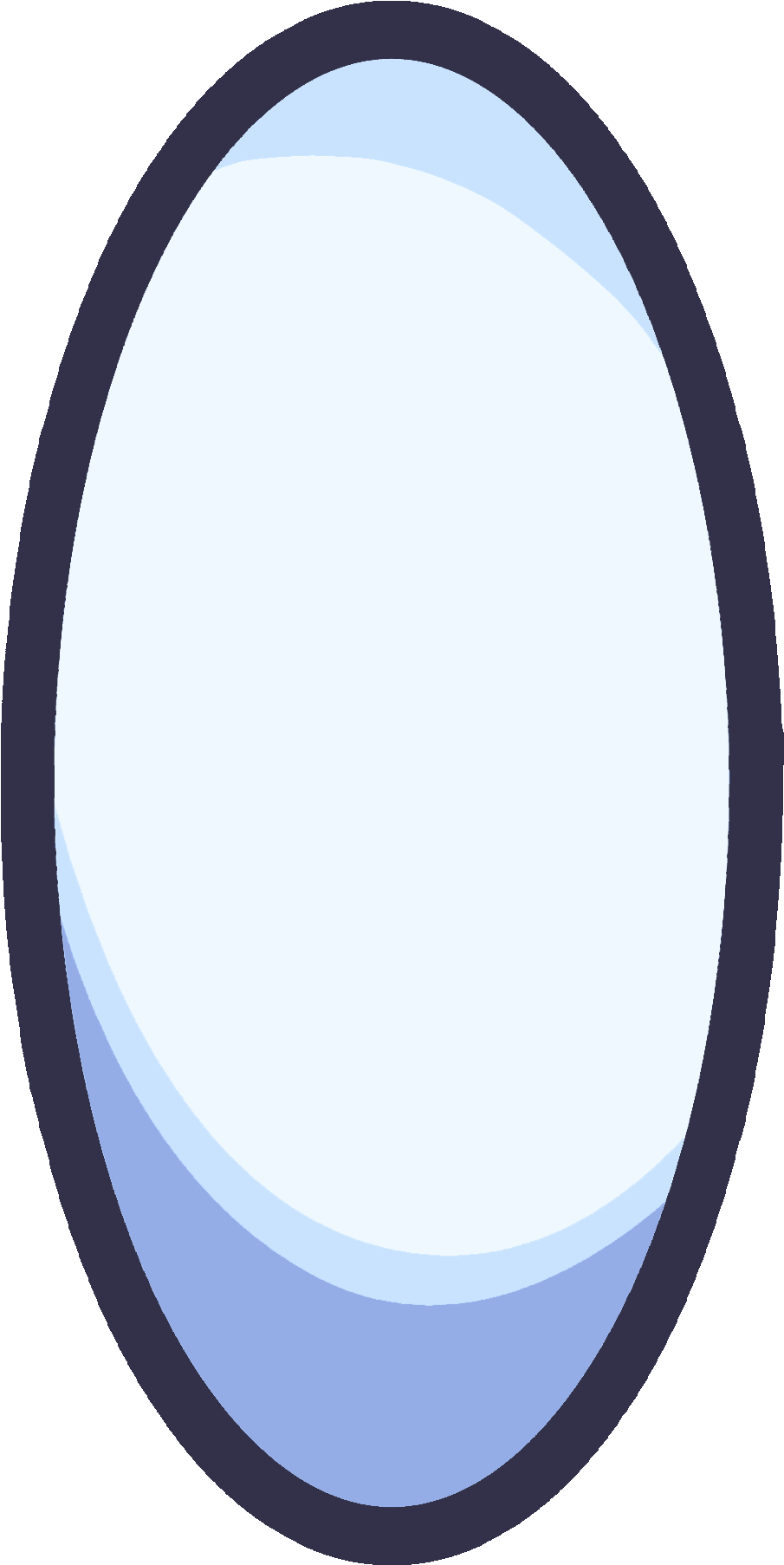 Blue Lace Albite Gemstone - Circle (1280x1834), Png Download