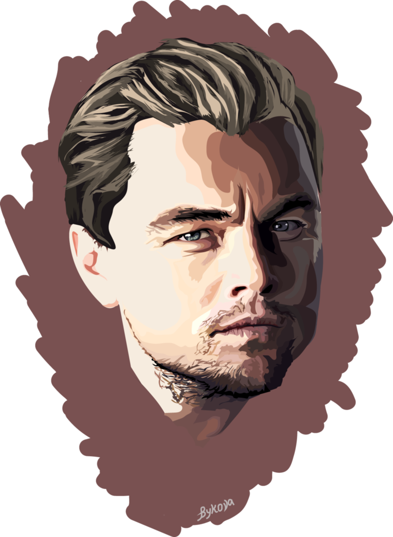 Leonardo Dicaprio By Kseniabykova On Deviantart - Leonardo Dicaprio Art (765x1044), Png Download