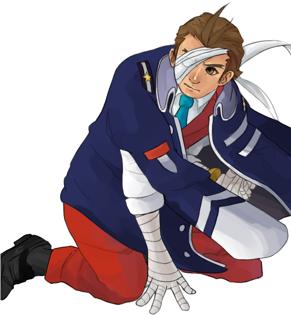 2 - Ace Attorney (500x667), Png Download