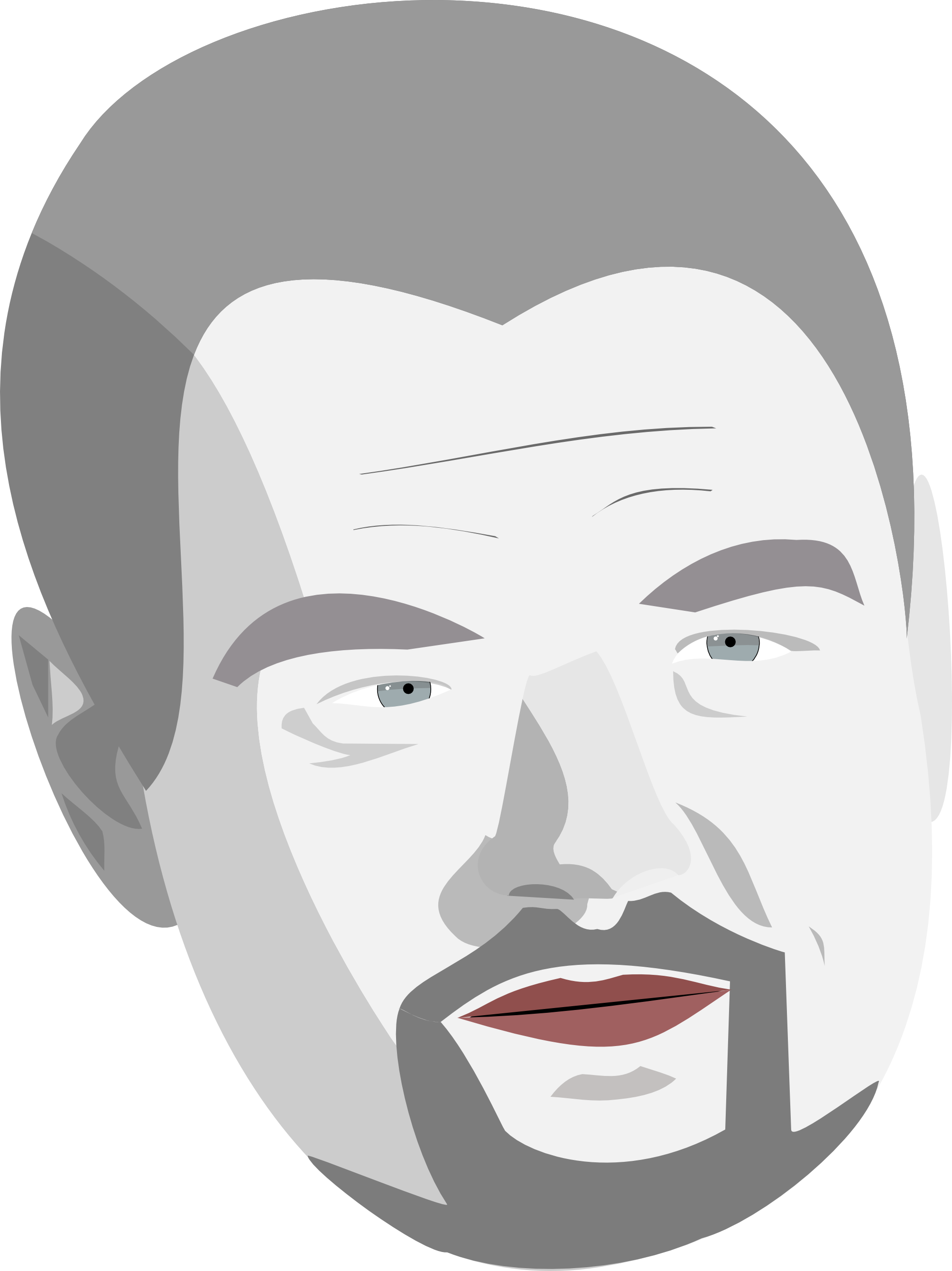 Leonardo Dicaprio - Illustration (2007x2678), Png Download