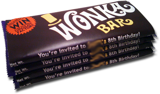 Here's The Invites - Wonka Bar Golden Ticket Iphone 6s / 6 Case (556x342), Png Download