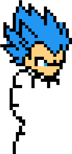 Vegeta Ultra Blue - Blue (1200x1200), Png Download