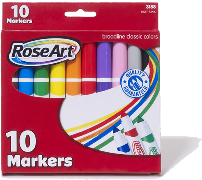 Ultimate Artist Watercolor Canvas Painting Floral - Roseart Markers (500x500), Png Download