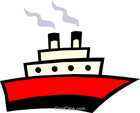 Cruise Ships Royalty Free Vector Clip Art Illustration - Schiff Png (480x389), Png Download