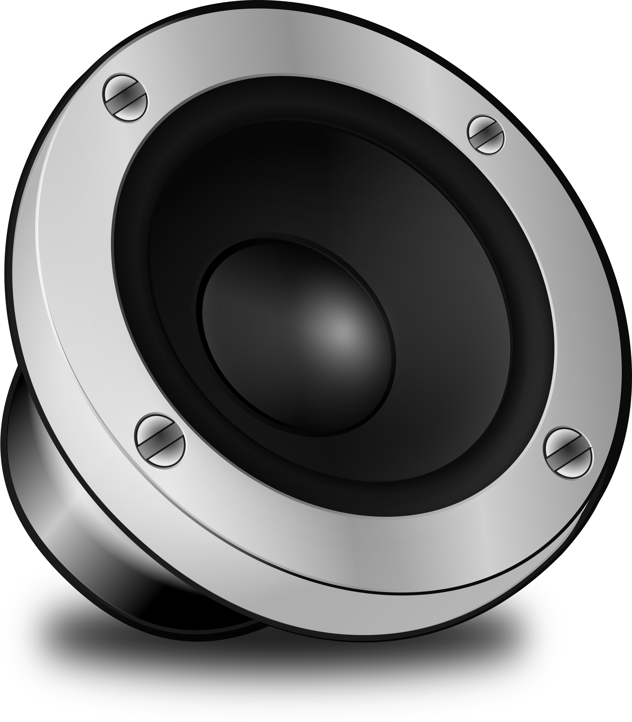Speaker Png Mart - Clip Art Speakers (2102x2400), Png Download