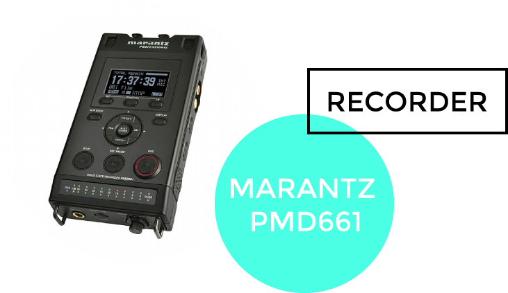 Ira Glass Recorder Marantz - Marantz Pmd 661, Digital Recorder (800x473), Png Download