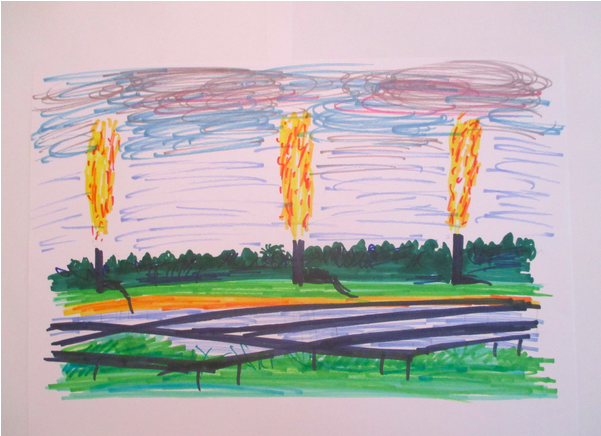 Gas Flares - Green Liberal Democrats (600x600), Png Download