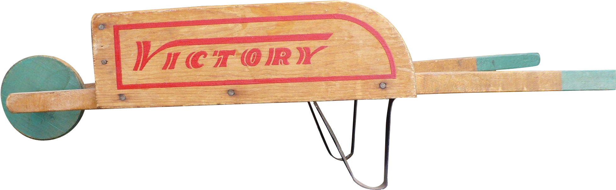 1940's Victory Wheelbarrow - Plywood (1958x1958), Png Download