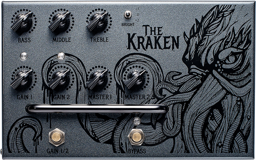Victory V4 The Kraken Preamp Pedal - Victory V4 The Kraken Preamp (1000x1000), Png Download